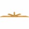 Ekena Millwork Saratoga Rough Sawn Timber Gable Bracket, Western Red Cedar, 84"W x 21"H x 2"D x 4"F, 6/12 Pitch GBW084X21X0204SAR00RWR - alternate 5